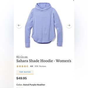 NWOT REI COOP Sahara Shade Hoodie - Women's XL
